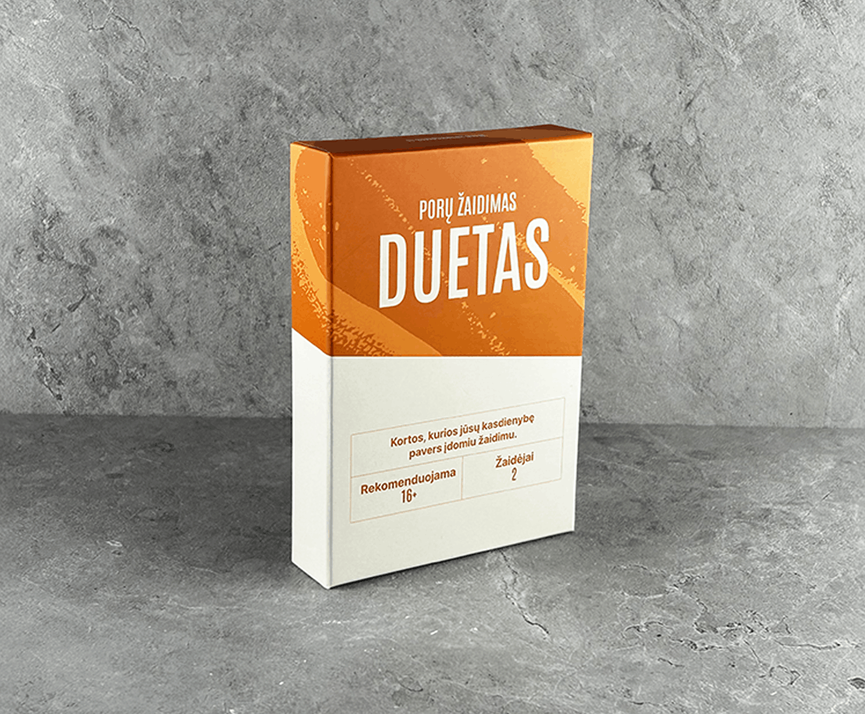 Porų žaidimas DUETAS