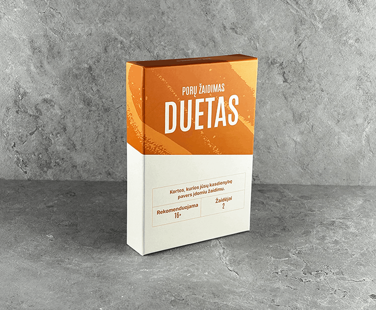 Porų žaidimas DUETAS